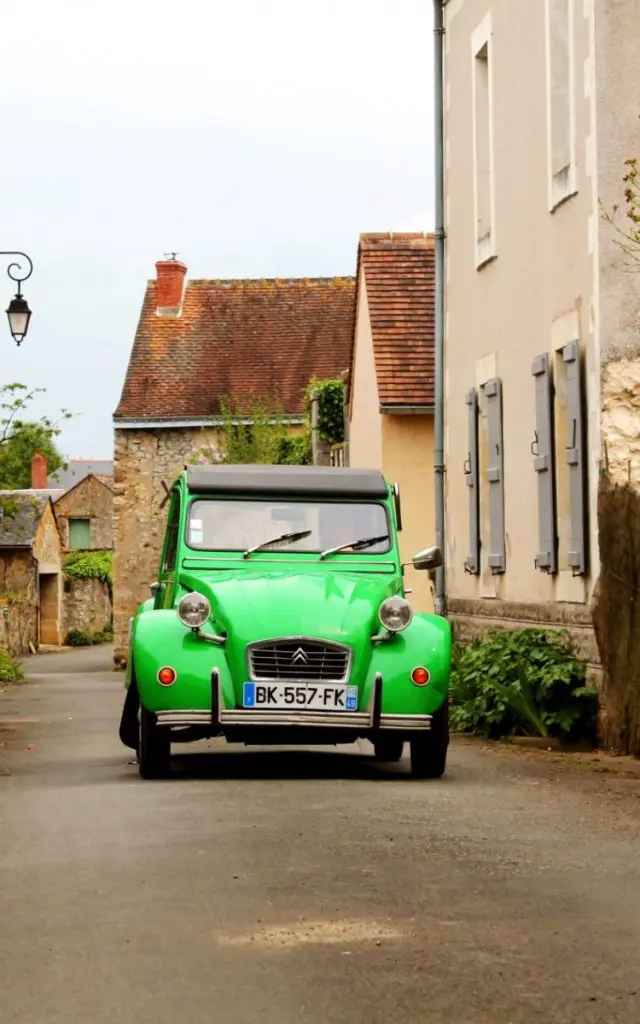 2CV verte à Asnières