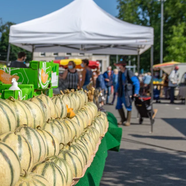 Le marché de la Suze