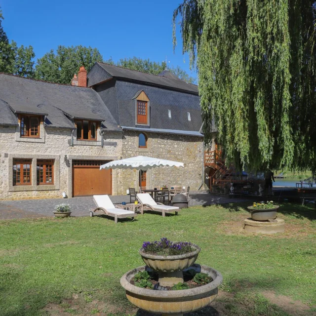 Moulin d'Ignières - Le Jardin
